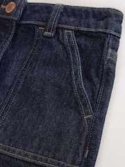 Dark Wash Denim Button Front Detail Skirt (3-16yrs) - Image 4 of 4