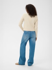 Kaffe Grey KAniel Long Sleeve Knit Cardigan - Image 2 of 6