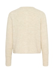 Kaffe Grey KAniel Long Sleeve Knit Cardigan - Image 6 of 6