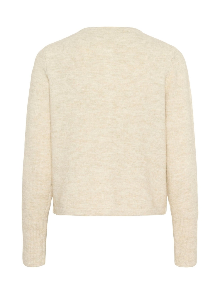 Kaffe Grey KAniel Long Sleeve Knit Cardigan - Image 6 of 6