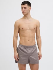 JACK & JONES Brown Cotton Boxers 3 Pack - Image 4 of 7