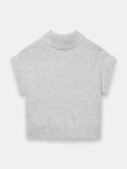 Mint Velvet Grey Wool Blend Knit Top - Image 8 of 8