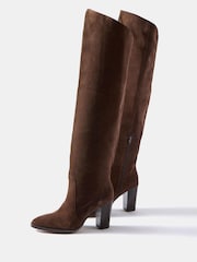 Mint Velvet Nova Suede Long Boots - Imagen 4 de 6