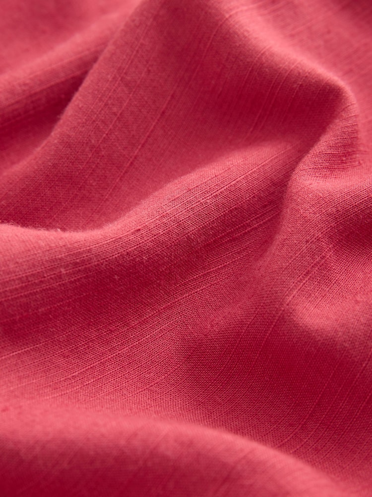 Rouge - Ruffle Detail Scoop Neck Cami with Linen - Image 7 de 7