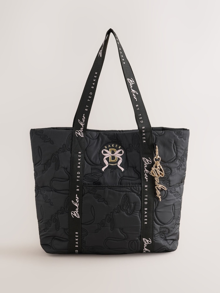 Baker by Ted Baker Back to School dětská prošívaná taška s uchy a mašlí - Obrázek 6 z 6