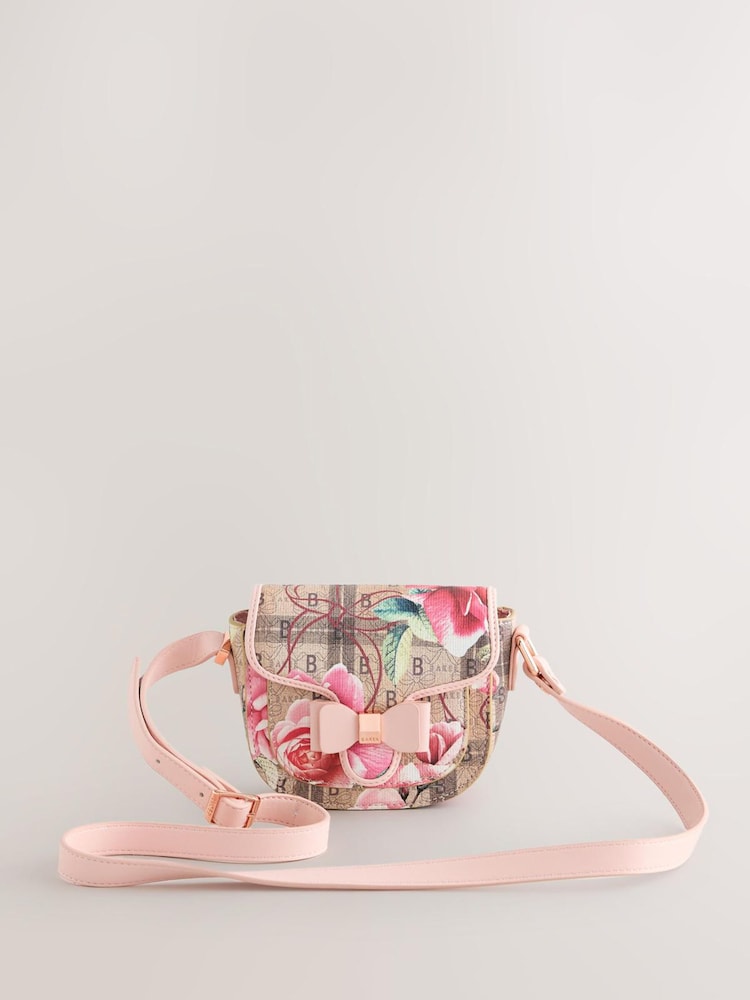 Baker by Ted Baker Multi Childrens Floral Monogram Bow Cross-Body Bag - Image 1 of 8