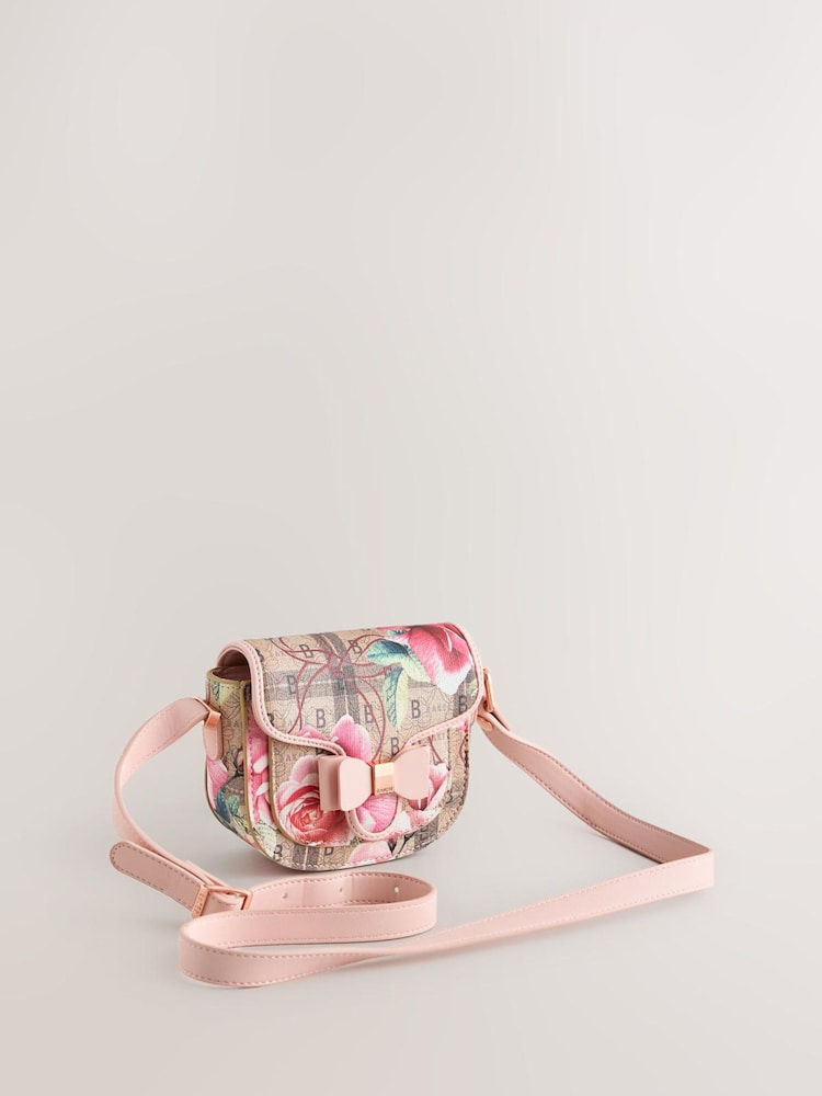 Baker by Ted Baker Multi Childrens Floral Monogram Bow Cross-Body Bag - Image 2 of 8