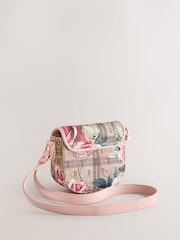 Baker by Ted Baker Multi Childrens Floral Monogram Bow Cross-Body Bag - Image 3 of 8