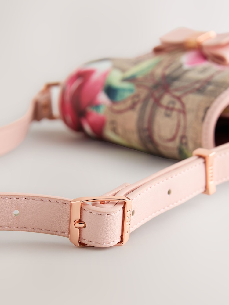 Көп - Baker by Ted Baker балаларға арналған гүлді Monogram Bow Cross-Body Bag - 5суретінің 5 суреті