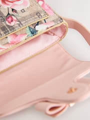 Baker by Ted Baker Multi Childrens Floral Monogram Bow Cross-Body Bag - Image 7 of 8