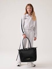 Sac fourre-tout moyen Baker by Ted Baker pour enfants, en nylon avec nœud crocodile, collection rentrée scolaire. - Image 3 de 7