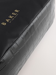 Sac fourre-tout moyen Baker by Ted Baker pour enfants, en nylon avec nœud crocodile, collection rentrée scolaire. - Image 7 de 7