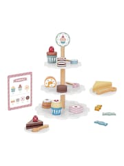 Tooky Toy Wooden Dessert Stand Toy - Image 1 of 1