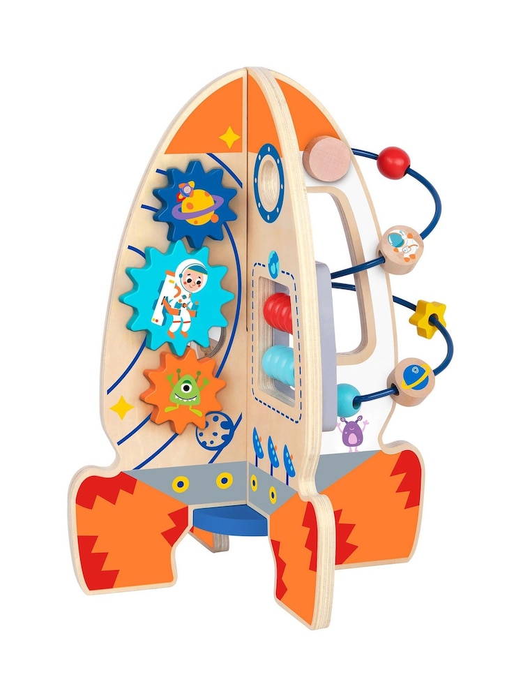 Tooky Toy Activity Rocket Toy - Image 1 of 2 Tooky Toy Activity Rocket Toy - Image 1 of 2