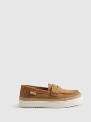 River Island Brown Smart Casual Espadrille Loafers - Image 3 of 5