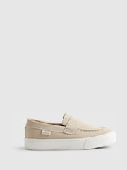 River Island Smart Casual Cupsole Loafers - صورة 1 من 5