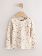 Neutro - Long Sleeve Ribbed Tops 5 Pack (3mths-7yrs) - Imagem 2 de 10