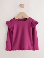 Berry Autumn Fairies - Long Sleeve Ribbed Tops 5 Pack (3mths-7yrs) - Imagem 7 de 9