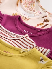 Berry Autumn Fairies - Long Sleeve Ribbed Tops 5 Pack (3mths-7yrs) - Imagem 8 de 9