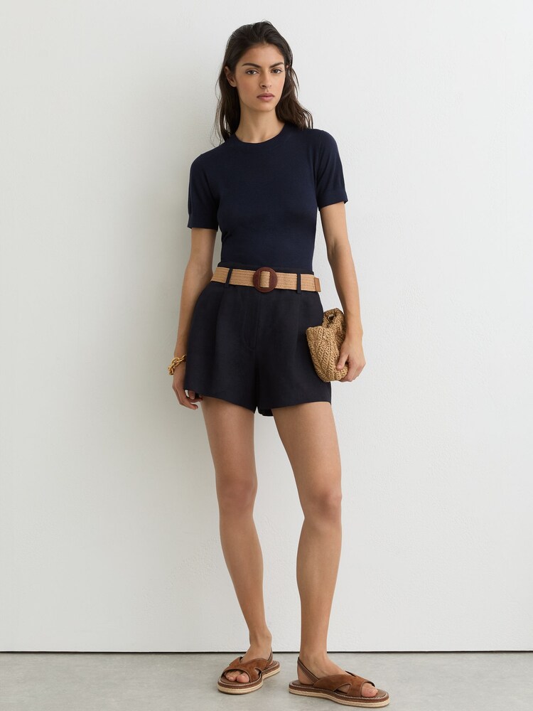 Reiss Navy Matilda Short - Image 1 of 6