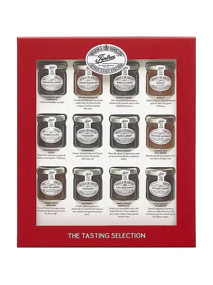 Tiptree Tasting Selection 12 Mini Mixed Jams - Image 1 of 1 Tiptree Tasting Selection 12 Mini Mixed Jams - Image 1 of 1