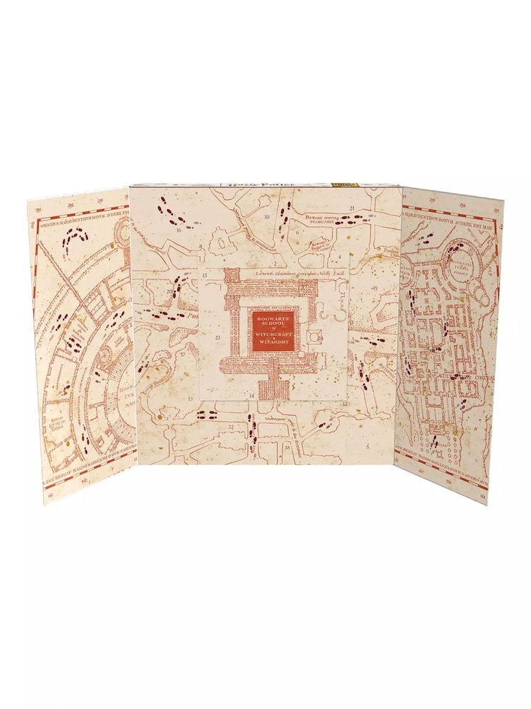 Harry Potter Marauders Map Advent Calendar - Image 2 of 4 Harry Potter Marauders Map Advent Calendar - Image 2 of 4