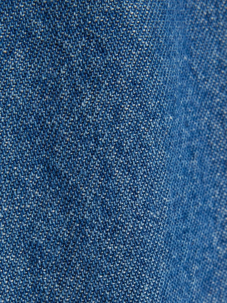 River Island Blue Pull On Wide Leg Jeans - Image 4 of 4