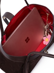LRM Goods Brown The Harriet Leather Tote Bag - Image 6 of 7