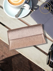 LRM Goods Gold The Leather Lady Wallet with Insert - Image 1 of 2