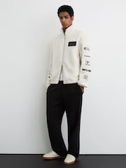 McLaren Racing Logo Fleece Jacket Unisex-Fit - Image 2 of 9