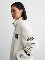 McLaren Racing Logo Fleece Jacket Unisex-Fit - Image 5 of 9