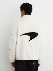McLaren Racing Logo Fleece Jacket Unisex-Fit - Image 6 of 9