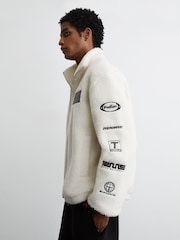 McLaren Racing Logo Fleece Jacket Unisex-Fit - Image 7 of 9