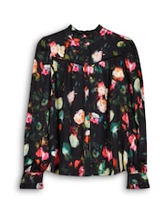 Bauk Eleanor Printed Black Blouse - Image 5 of 5