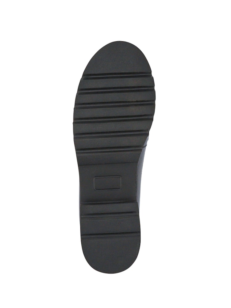 Jones Bootmaker Black Leather Casual Slip-On Shoes - Image 6 of 6 Jones Bootmaker Black Leather Casual Slip-On Shoes - Image 6 of 6