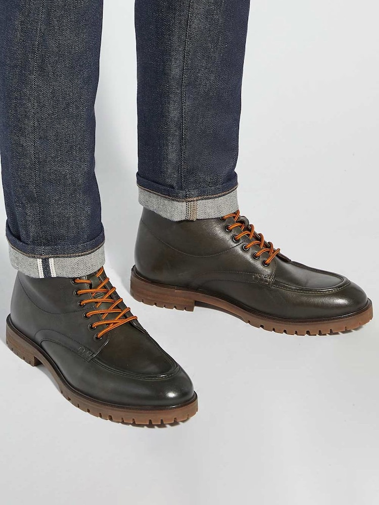 Dune London Green Collson Casual Boots - Image 6 of 6