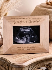 Grandparents Promotion Pregnancy Reveal Keepsake Flag by No Ordinary Gift - Image 1 of 1