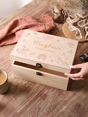 Fairytale Personalised Memory Keepsake Box by No Ordinary Gift - Image 1 of 2