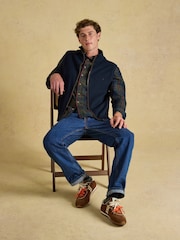 Joules Navy Hillside Zip Up Gilet - Image 7 of 10