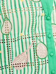 Blusa con muesca en el cuello con bordado de Love & Roses - Imagen 5 de 5