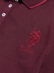 U.S. Polo Assn. Pink Sash Player 3 Polo Shirt - Image 8 of 8