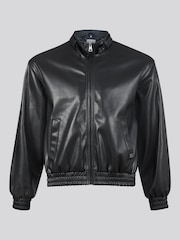 U.S. Polo Assn. Black Biker Bomber Jacket - Image 12 of 12