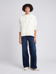 U.S. Polo Assn White Double Horsemen Hoodie - Image 3 of 7