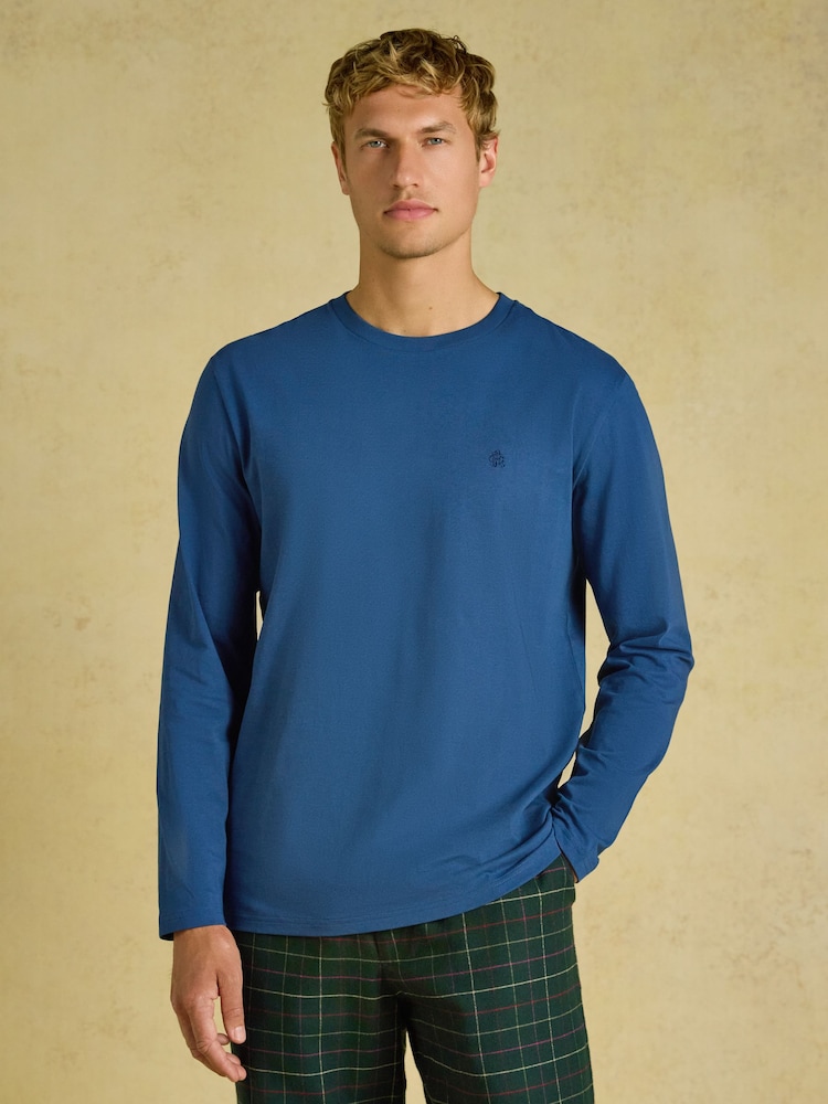 Joules Navy Lounge Top - Image 1 of 6 Joules Navy Lounge Top - Image 1 of 6