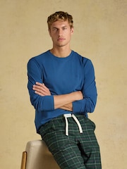 Joules Navy Lounge Top - Image 3 of 6