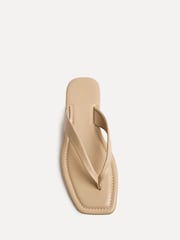 Linzi Natural Element Toe Post Flat Sandals - Image 4 of 5