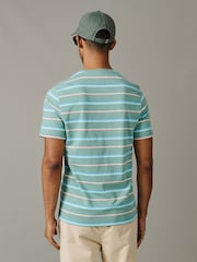 Aubin Green Berkeley Slub T-Shirt - Image 2 of 5