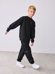 Baker by Ted Baker Oversized Letter Graphic Print Sweatshirt and Joggers Set - Image 3 of 18