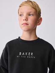 Baker by Ted Baker Oversized Letter Graphic Print Sweatshirt and Joggers Set - Image 8 of 18