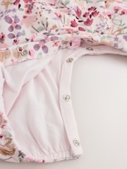 Pink Bunny Cord Baby Dungaree 2 Piece Set (0mths-2yrs) - Image 8 of 11